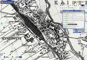 Mapa z 1901 roku w ORSIP