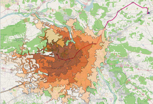 Wyznaczaj trasy w QGIS