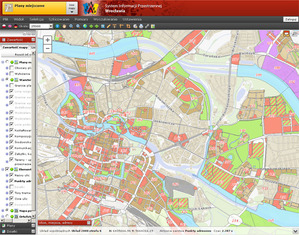 Warstwy MPZP w SIP-ie Wrocławia