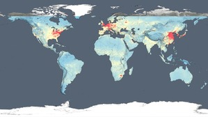 Pierwsza taka satelitarna mapa zanieczyszczenia powietrza