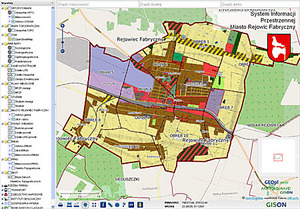 Portal mapowy miasta Rejowiec Fabryczny