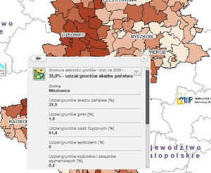 Nowe dane o gruntach w śląskim geoportalu