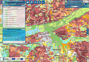 Warstwa map glebowo-rolniczych uzupełniona