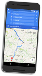 Nowe funkcje mobilnych Map Google