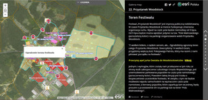 22. Przystanek Woodstock na mapie cyfrowej