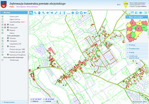 Geoportal powiatu olsztyńskiego się sprawdza