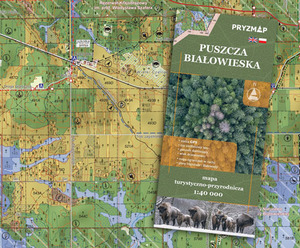 Nowa mapa turystyczno-przyrodnicza Puszczy Białowieskiej