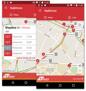 Warszawska aplikacja powie, gdzie znajduje się tramwaj