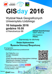 Jak zapowiada się GISday w Łodzi?