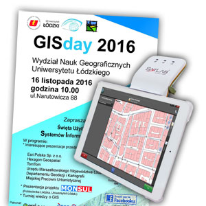 GISday 2016: SatLab na Uniwersytecie Łódzkim