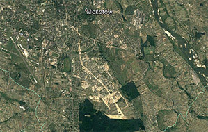 Nowe mozaiki świata w Google Earth <br />
Warszawski Ursynów w 1986 roku