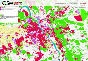 Użytkowanie terenu na bazie OSM