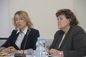 Grażyna Kierznowska p.o. GGK <br />
Aleksandra Jabłonowska i Grażyna Kierznowska (z prawej)