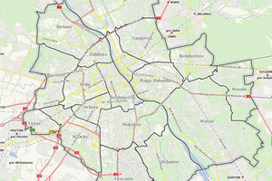 Wykonawca systemu do edycji danych przestrzennych stolicy wybrany <br />
fot. mapa.um.warszawa.pl