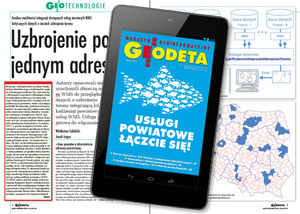 Lipcowe wydanie GEODETY cyfrowego już do pobrania