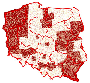 Wyjątkowy sezon fotolotniczy w Polsce <br />
Zdjęcia zweryfikowane przez CODGiK w 2017 r.