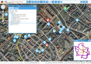 Gliwicki geoportal wzbogacony o moduł rowerzysty