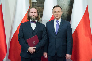 Janusz Bogusz odebrał nominację profesorską <br />
fot. Krzysztof Sitkowski/KPRP