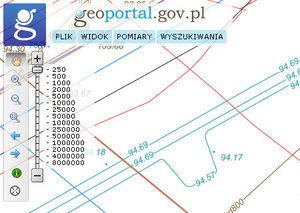 Lepsze powiększenie w Geoportalu