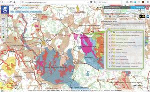 Jeszcze więcej danych tematycznych w Geoportalu