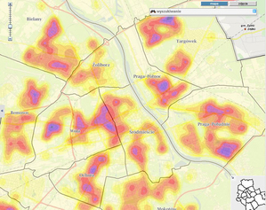 Nowe dane demograficzne w serwisie mapowym stolicy