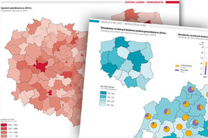 Kolejne województwa z atlasami statystycznymi