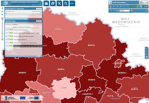 Nowe warstwy w łódzkim geoportalu