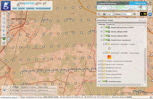 Model różnic wysokości w Geoportalu