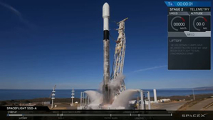 Udany start rakiety Falcon 9 z polskimi rozwiązaniami na pokładzie <br />
fot. SpaceX