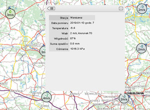 W Geoportalu sprawdzisz pogodę
