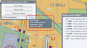 Nowa funkcja w serwisach e-mapa.net