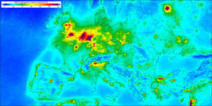 Kolejna unikatowa mapa dzięki misji Sentinel-5P <br />
contains modified Copernicus data (2018), processed by KNMI
