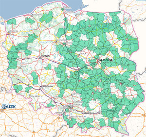 Ponad 150 powiatów korzysta z komunikacji EGiB-EKW