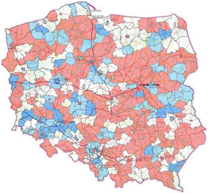 Które powiaty wdrożyły nowy układ wysokościowy?