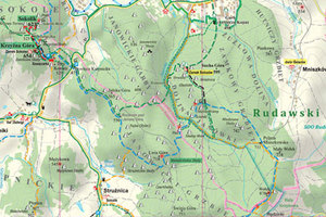 Zgłoś Mapę Roku w konkursie SKP <br />
Fot. Fragment mapy Rudawskiego Parku Krajobrazowego nagrodzonej w XVIII edycji konkursu