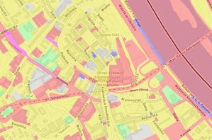 Będą zmiany w wykazie nieruchomości dla KZN <br />
Mapa własności nieruchomości w geoportalu Urzędu m.st. Warszawy