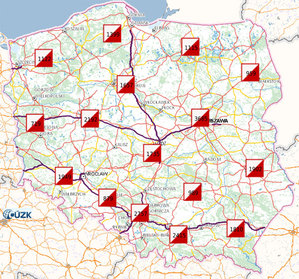 Z cyfrową mapą na wybory <br />
Geoportal.gov.pl