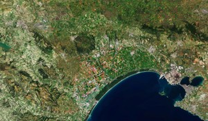 Sen4CAP dla wsparcia satelitarnego monitoringu upraw rolnych <br />
Zatoka Taranto we Włoszech, fot. ESA