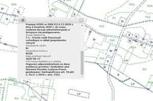 Użytki i kontury klasyfikacyjne w KIEG oraz Geoportalu