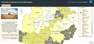 Gospodarowanie ziemią w geoportalu województwa łódzkiego 