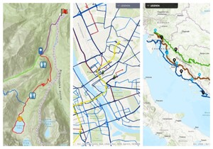 Finaliści olimpiady geograficznej nagrodzeni za Story Maps <br />
Zwycięskie prace