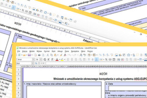 GUGiK udostępnia nowe edytowalne formularze