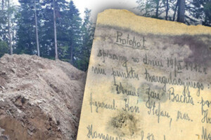 Geodezyjny dokument sprzed 78 lat znaleziony podczas budowy gazociągu