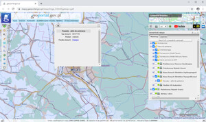 Zaktualizowane zbiory danych BDOT10k do pobrania z Geoportalu <br />
Wizualizacja BDOT10k dla powiatu mieleckiego