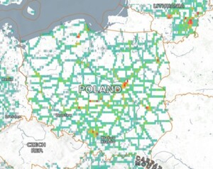 Zobacz, jak Sentinel-2 pomaga monitorować ruch drogowy <br />
Wyniki analizy w portalu RACE