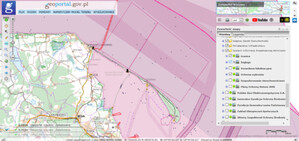 Dane Administracji Morskiej w Geoportalu