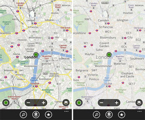 Nokia i Bing Maps bardziej stonowane