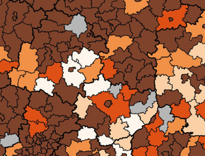 Cyfrowa mozaika: raport na temat informatyzacji powiatowej geodezji