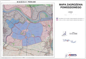 Trwają prace nad mapami zagrożenia powodziowego <br />
fot. OKI Kraków