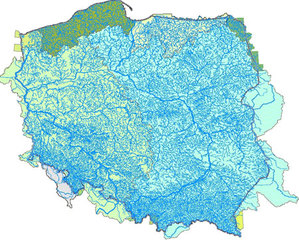 Kto opracuje mapę podziału hydrograficznego? 